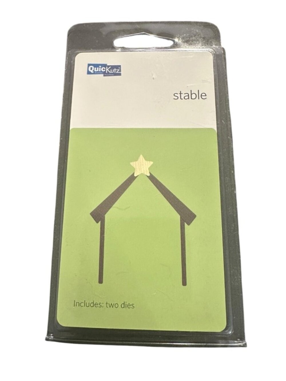 QuicKutz Stable 2x2, 2 Cutting Die Set KS-0774 Christmas Paper Crafts